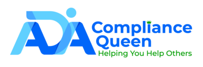 ADA Compliance Queen Logo - Helping You Help Others